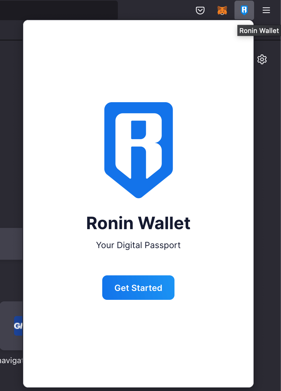 ronin wallet blockchain