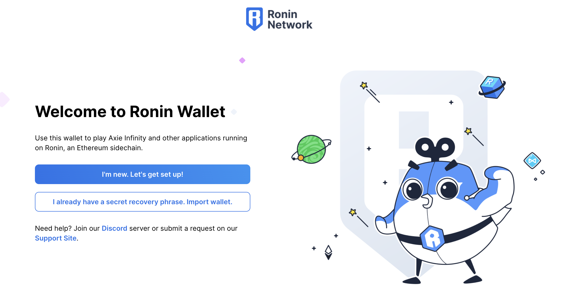 crypto.com to ronin wallet